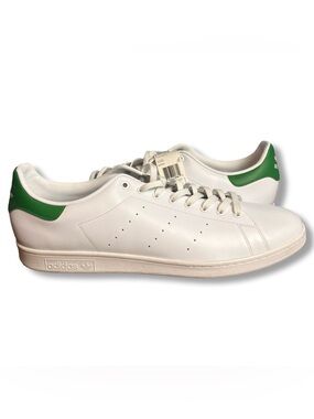 NWT Adidas Originals Stan Smith White Green M20324 Men’s Sneakers Sz. 20